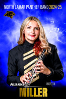 North Lamar Band Senior Banners 2024